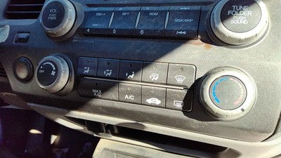 06-11 Honda Civic Temperature Control Module In Dash Heater Ac Head Unit Sedan