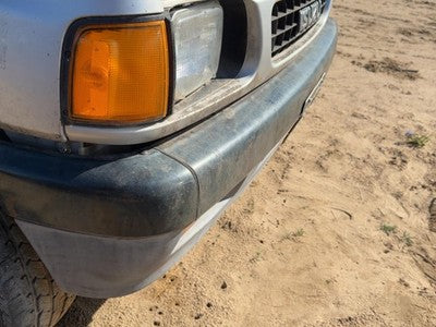 1988-1992 Isuzu Pup Front Bumper With Brackets Assembly Oem Silver 8971283780