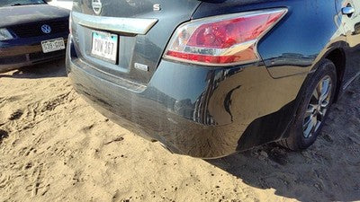 13-15 Nissan Altima Rear Bumper Cover Assembly Oem Back Storm Gray Rbd