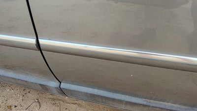 2001-05 Vw Passat Driver Left Rear Moulding From Door Oem Back Trim Strip Silver
