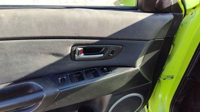 2004-06 Mazda 3 Driver Left Front Inside Door Trim Panel Only Oem Black
