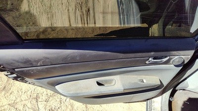 04-05 Prius Driver Left Rear Door Trim Panel With Switches Back 18 Dark Gray