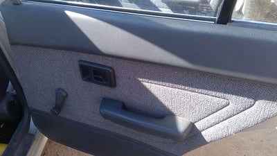 1990 Corolla Station Wagon Passenger Right Rear Inside Door Trim Panel Only Back