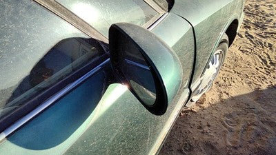 1992-1999 Olds 88 Passenger Right Side Mirror Door Mounted Oem Green Power
