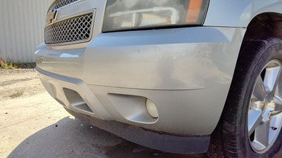 2007-2014 Chevy Tahoe Front Bumper Cover Assembly Oem Silver U726s Cracked