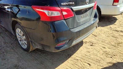 2016-2019 Nissan Sentra Rear Bumper Cover Assembly Oem Back Black Kh3 850223Yu0H