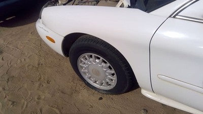 1996 1997 1998 1999 Mercury Sable Driver Left Front Fender OEM White Wt