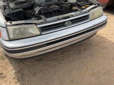 1990-1991 Subaru Legacy Front Bumper Cover Assembly Oem Silver 57720Aa010
