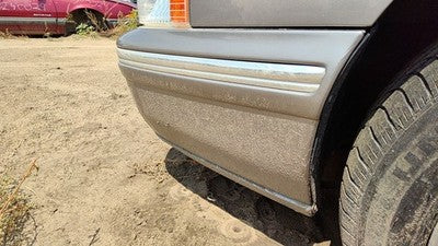 1997-1999 Cadillac Deville Front Bumper Cover Assembly Oem 46A Beige 25666223