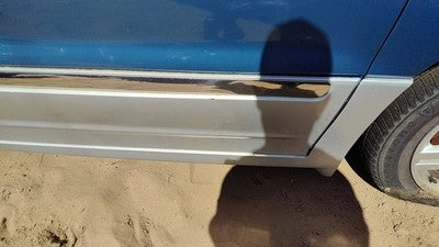 99-03 Windstar Passenger Right Front Moulding From Door Trim Strip Blue Lv Ts