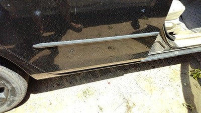 04-09 Mazda 3 Passenger Right Rear Moulding From Door Back Trim Strip Black 16W