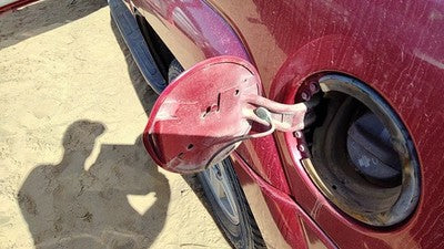 02-09 Trail Blazer Fuel Tank Door With Hinge Gas Lid Filler Majestic Red 86U