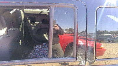 2007-2017 Jeep Patriot Driver Left Rear Vent Window Back Door Glass With Frame