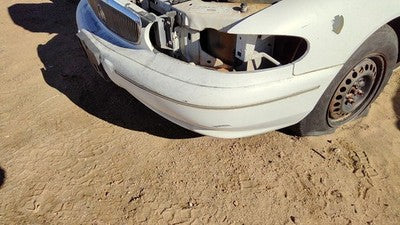 1997-2003 Buick Century Front Bumper Cover Assembly Oem White 12369156