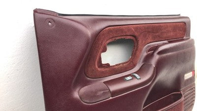 95 Chevy Silverado 1500 Passenger Right Front Inside Door Trim Panel Oem Red