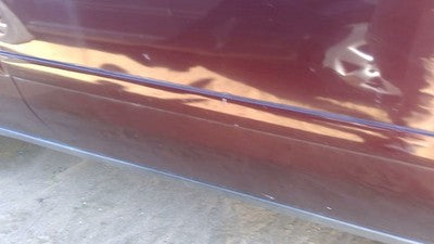 06-09 Trail Blazer Passenger Right Front Moulding From Door Trim Strip Red 49U