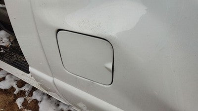 1998-2011 Ford Ranger Fuel Tank Door With Hinge Gas Lid Oem Filler White