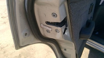 1990 Corolla Station Wagon Driver Left Rear Door Latch With Rods/Cables Back
