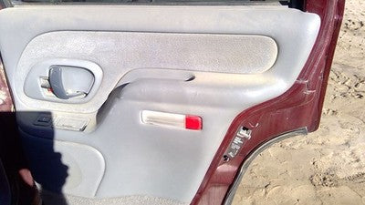 1995-1999 Chevy Tahoe Passenger Right Rear Inside Door Trim Panel Only Back Gray