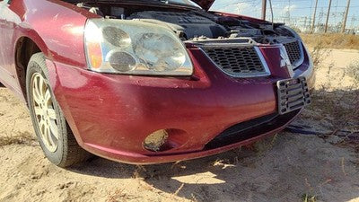 2004-2012 Mitsubishi Galant Front Bumper Cover Assembly Oem P06 Ultra Red Pearl