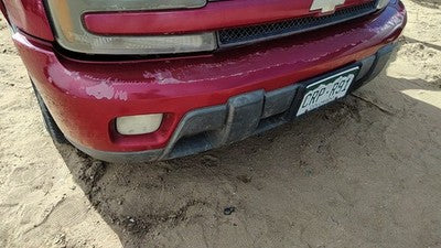 2002-2008 Chevy Trail Blazer Front Bumper Cover Assembly Oem Majestic Red 86U