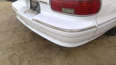 1991-1996 Chevy Caprice Rear Bumper Cover Assembly Oem Back White
