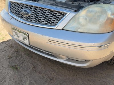 2005-2007 Ford Fivehundred Front Bumper Cover Assembly Oem Silver Birch Jp