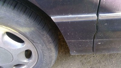 1997-2005 Buick Park Ave Driver Left Moulding From Fender Trim Strip Blue 28U
