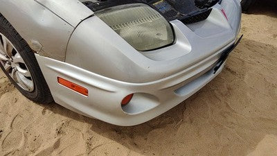 2000-2002 Pontiac Sunfire Front Bumper Cover Assembly Oem Silver 95U 12335339