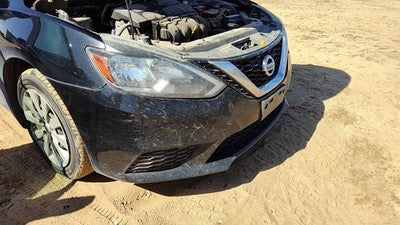 2016-2019 Nissan Sentra Front Bumper Cover Assembly Oem Black Kh3 620223Yu1J