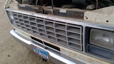 1979-1991 Ford Van E250 Front Grille Oem Chrome D9uz8200a