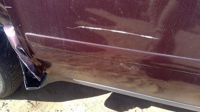 2006-2009 Trail Blazer Driver Left Front Moulding From Door Trim Strip Red 49U