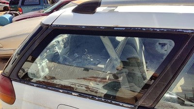 1995-1999 Subaru Legacy Rhd Postal Right Rear Quarter Glass Back Side Window Oem