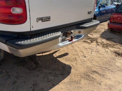 1997-2004 Ford F150 Chrome Rear Bumper With Mount Brackets Oem F85Z17906Daa
