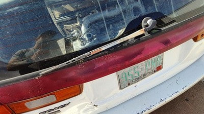 97 98 Subaru Legacy Rhd Postal Back Glass Wiper Arm Rear Window Blade Liftgate