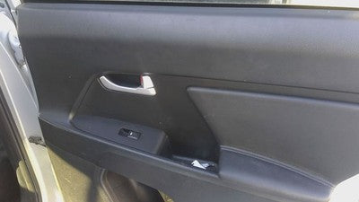 14-16 Sportage Passenger Right Rear Inside Door Trim Panel Only Back Black Wk