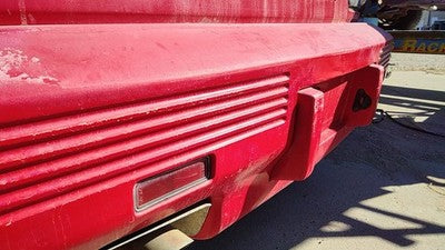 1989-1993 Grand Prix Rear Bumper Cover Assembly Oem Back Red 2 Door 12520632