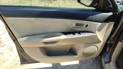 07-09 3 Driver Left Front Inside Door Trim Panel With Master Switch Beige Br7