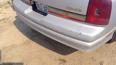 1988-1991 Cutlass 2 Door Rear Bumper Cover Assembly Oem Back Silver