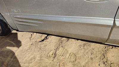 00-05 Bonneville Driver Left Front Moulding From Door Trim Strip Silver 67U