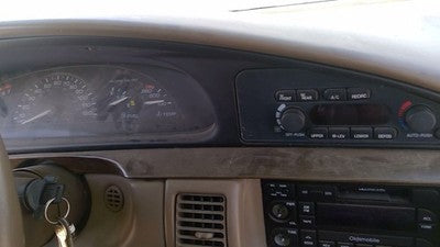 1994-1995 Olds Eighty Eight Trim Bezel Around Speedometer Dash Surround Panel