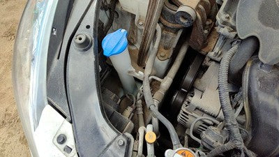 11-15 Hyundai Sonata Windshield Washer Fluid Reservoir With Pump Oem Wiper Tank