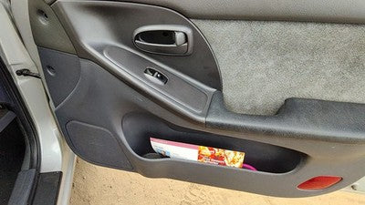 01-03 Hyundai Elantra Passenger Right Front Inside Door Trim Panel Only Oem Gray