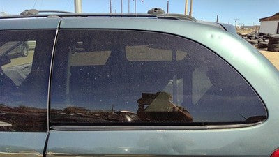 2001-2007 Dodge Caravan Driver Left Rear Quarter Glass Back Side Window Oem
