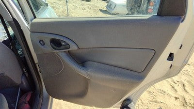 00-03 Ford Focus Passenger Right Rear Inside Door Trim Panel Only Oem Back Gray