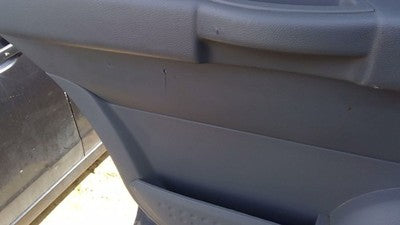 04-06 Dodge Durango Driver Left Rear Inside Door Trim Panel Only Back Gray D5