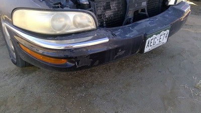 1997-2005 Buick Park Ave Front Bumper Cover Assembly Oem Blue 28U 25651624