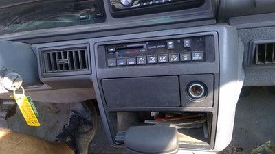 1988-1992 Cutlass 2 Door Trim Bezel Around Radio Surround Dash Panel Oem Gray