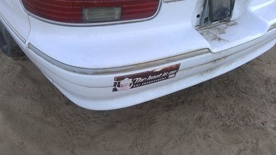 1991-1996 Chevy Caprice Rear Bumper Cover Assembly Oem Back White