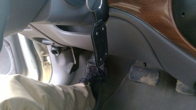 1998-1999 Mercury Sable Lower Dash Under Column Knee Bolster Trim Panel Gray N2